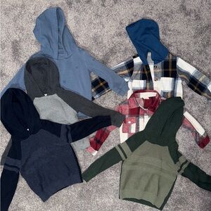 Men's Multi-Color Hooded Sweater Collection